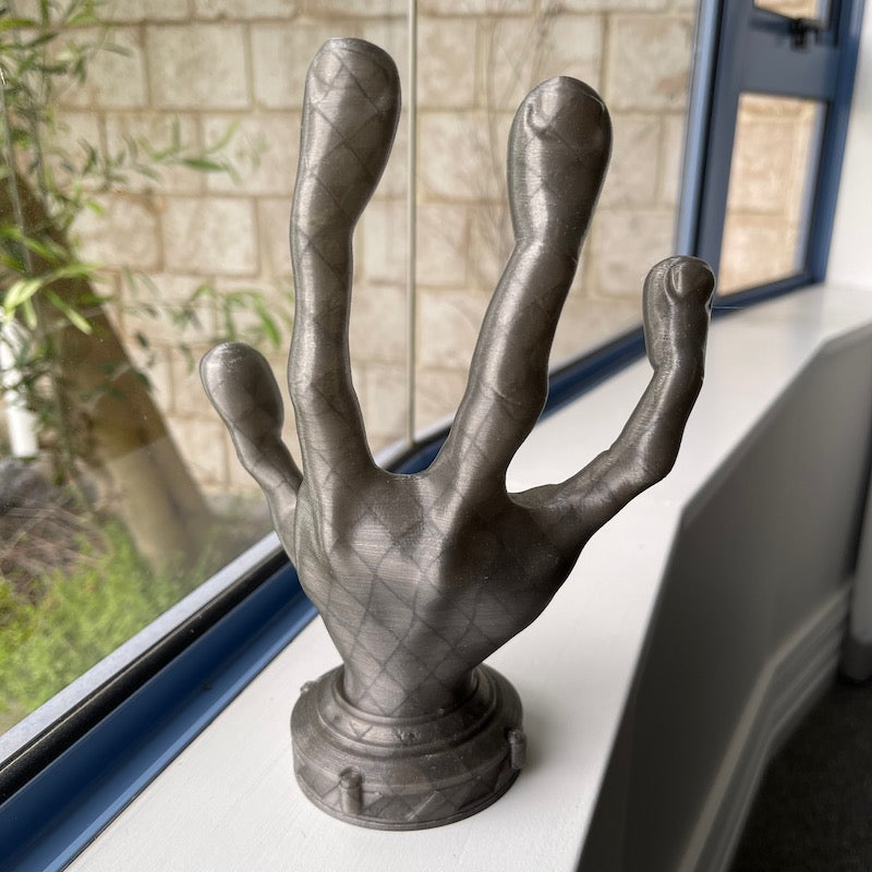 3D Printed 4 Finger Alien Hand Controller Holder Glow in the Dark
