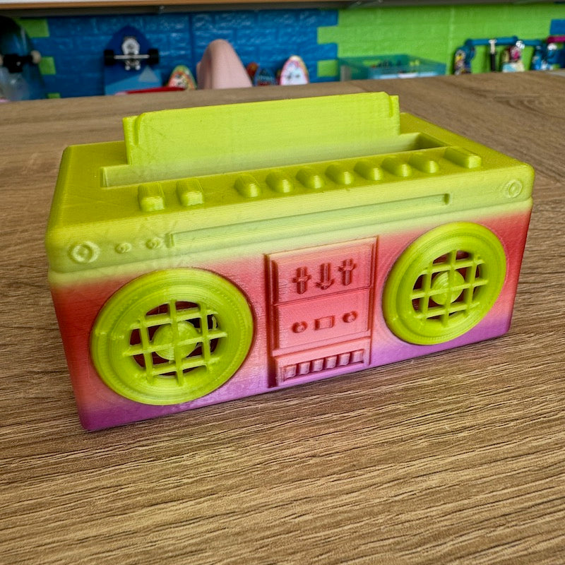 3D Printed Boombox phone amplifier and stand