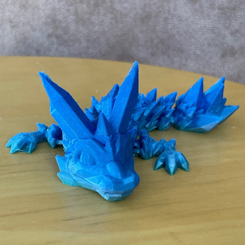 3D Printed Crystal Dragon Tadling