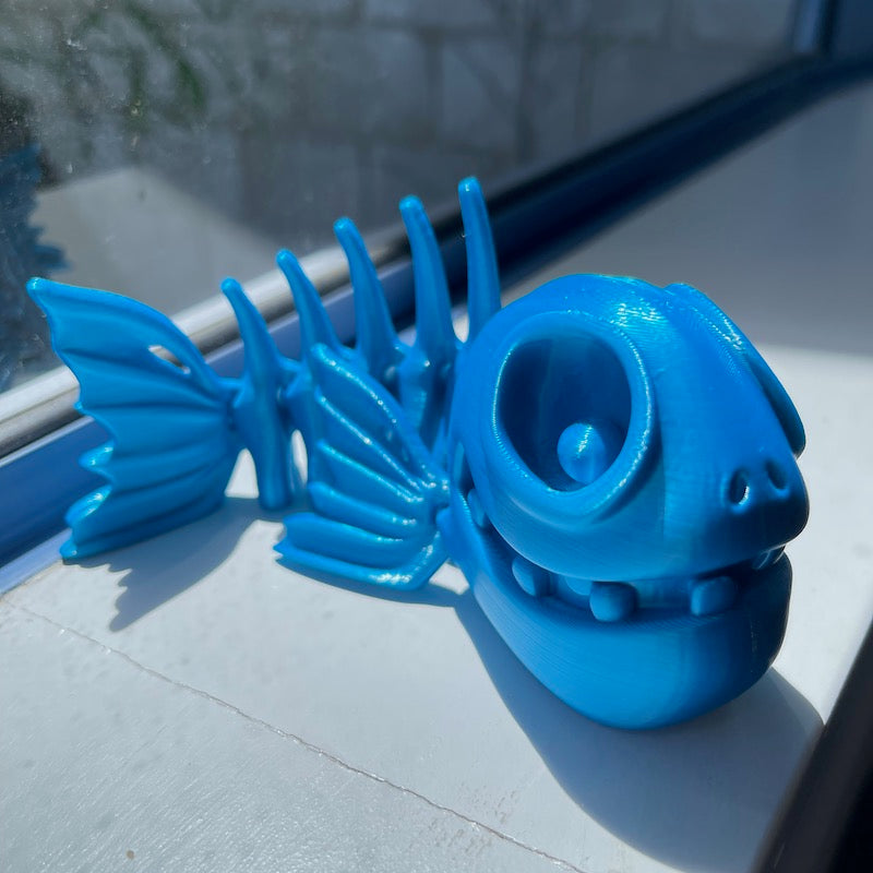 3D Printed Flexi Skeleton Fish