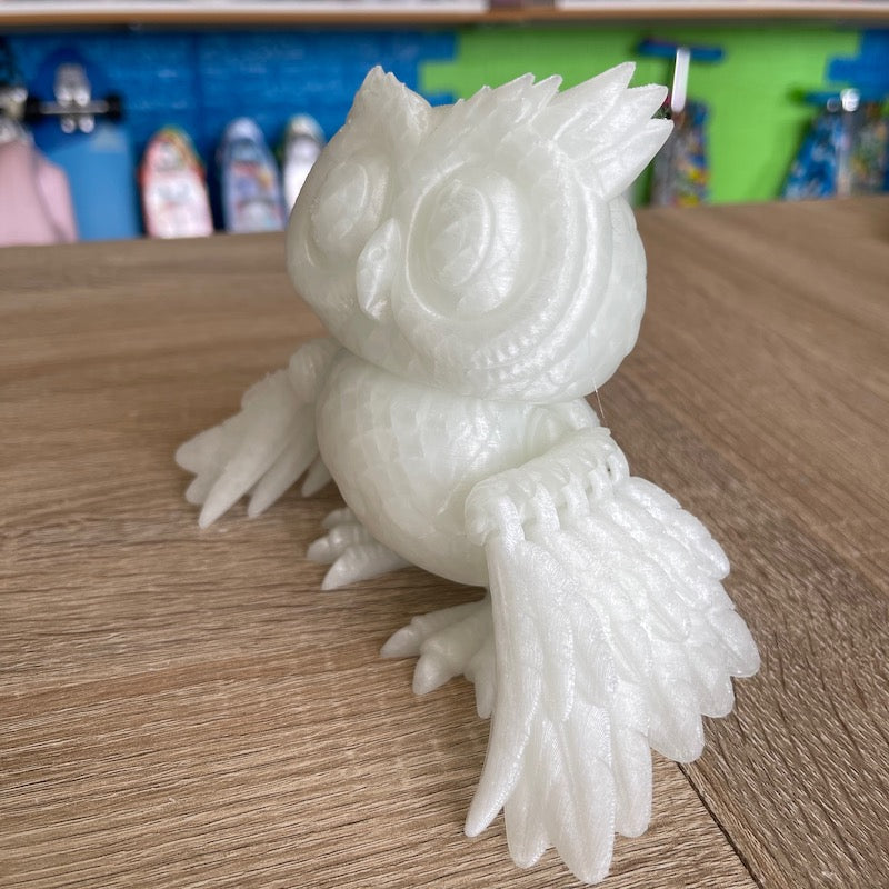 3D Printed Glow in the Dark Owl