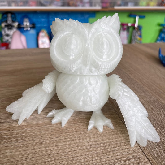 3D Printed Glow in the Dark Owl