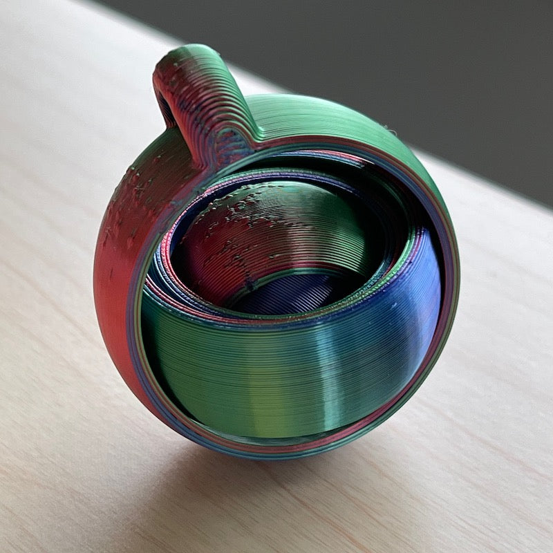 3D Printed Gyroscope for Keychain
