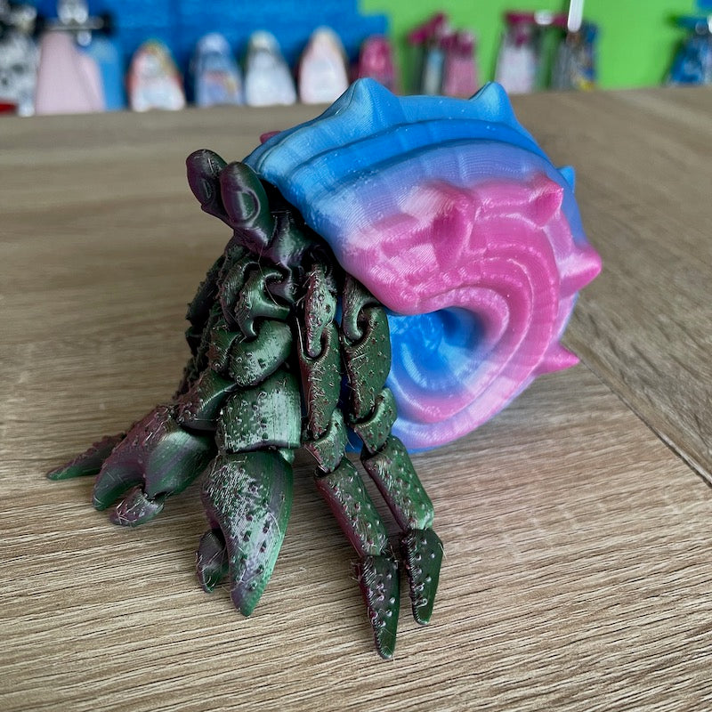 3D Printed Hermit Crab