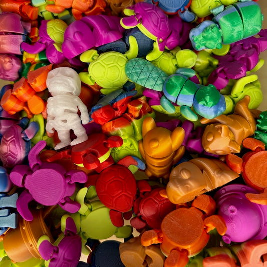 3D Printed Mystery Minis