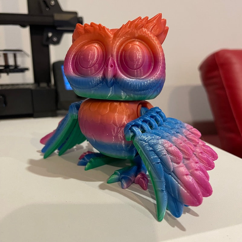 3D Printed Owl