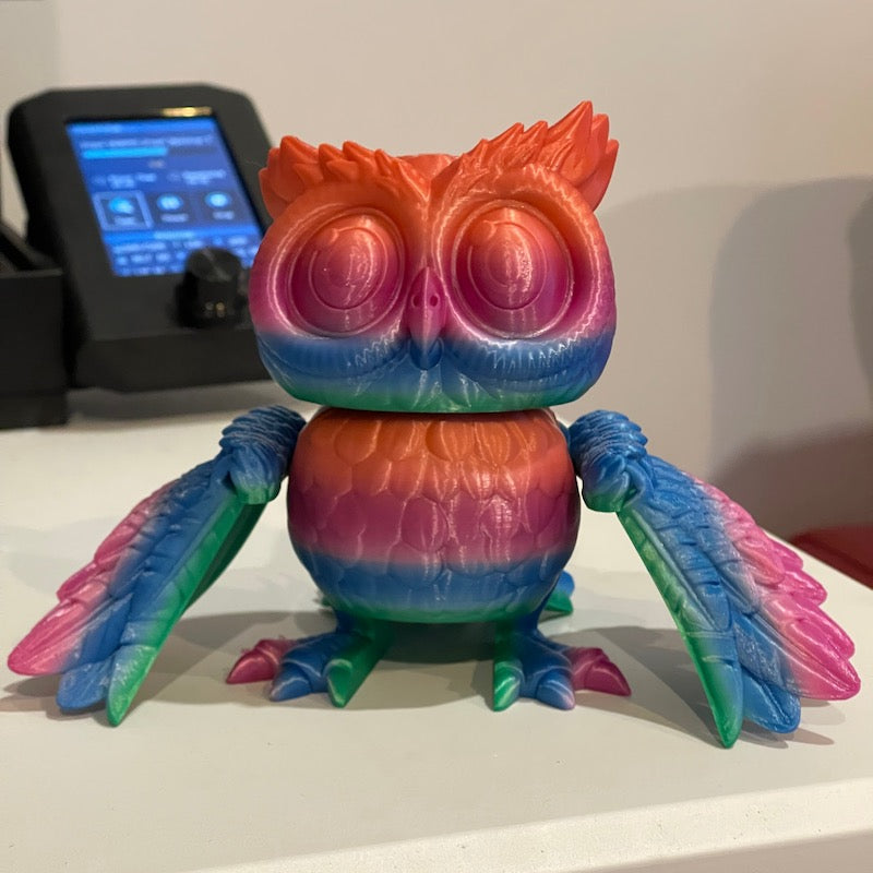 3D Printed Owl