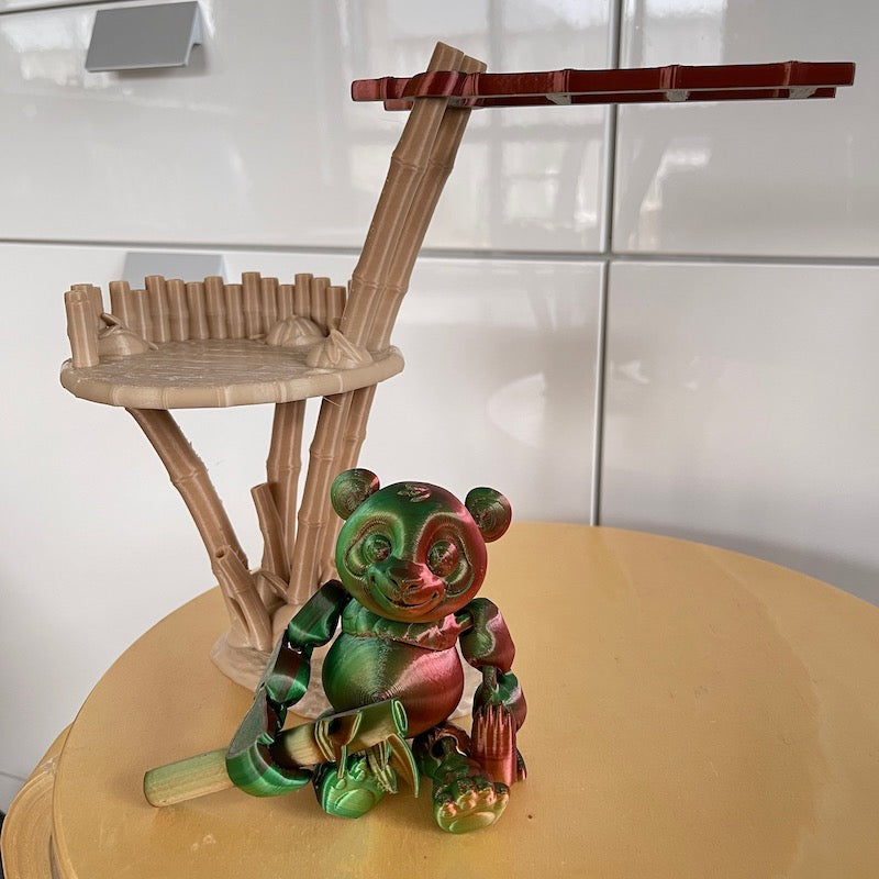 3D Printed Panda and Accessories