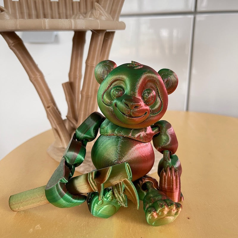 3D Printed Panda and Accessories