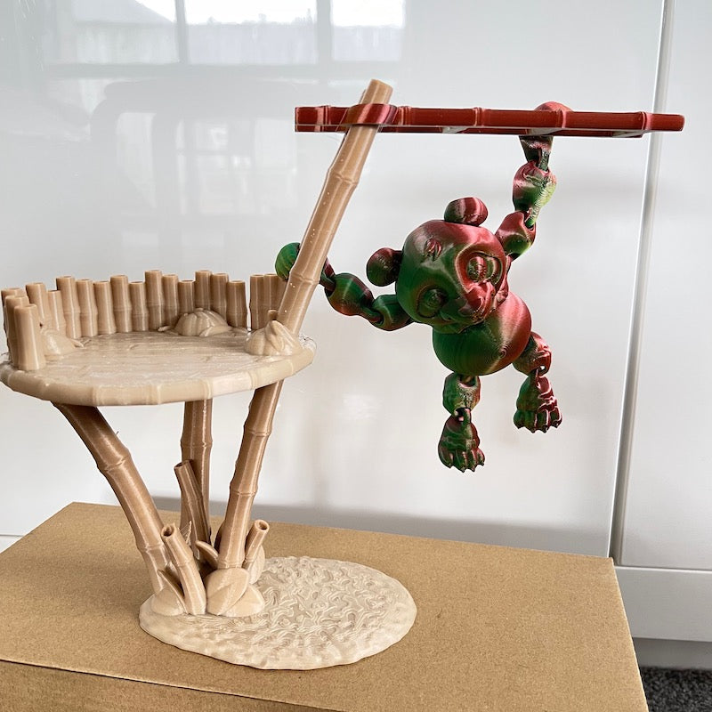 3D Printed Panda and Accessories