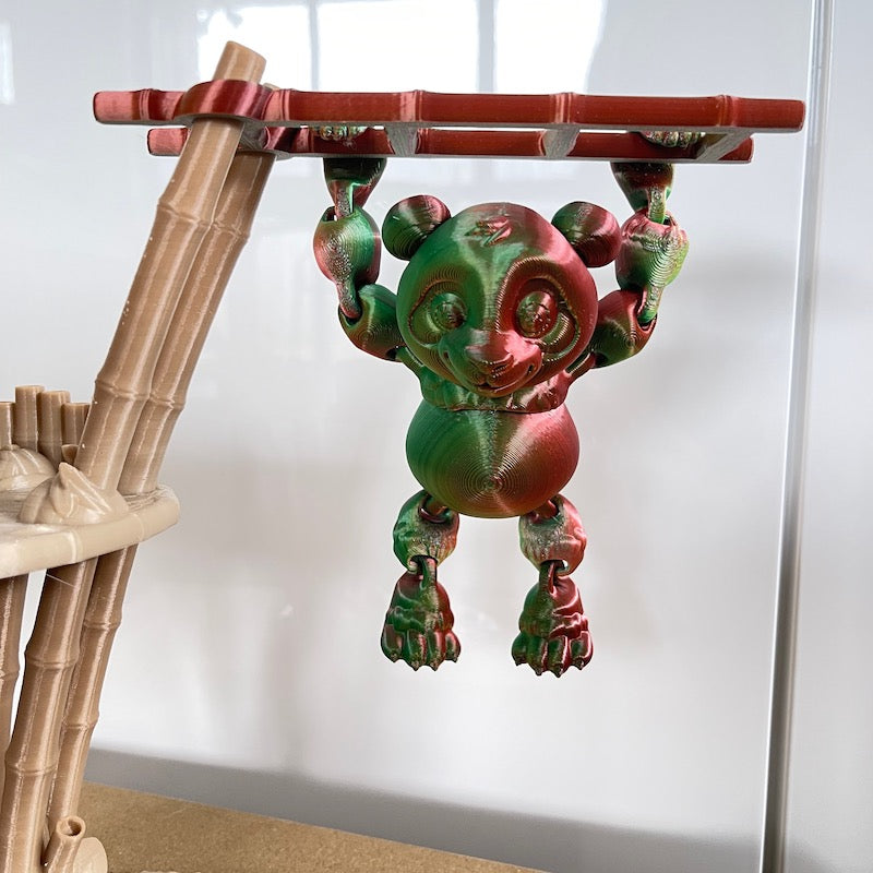 3D Printed Panda and Accessories