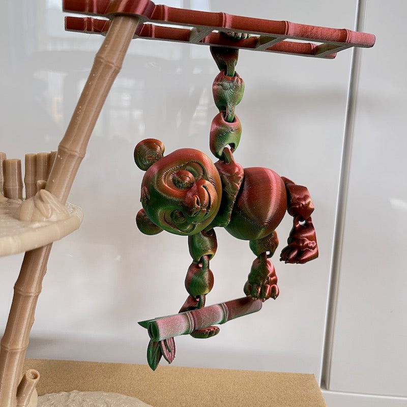 3D Printed Panda and Accessories
