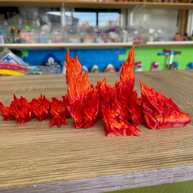 3D Printed Phoenix Dragon Fire