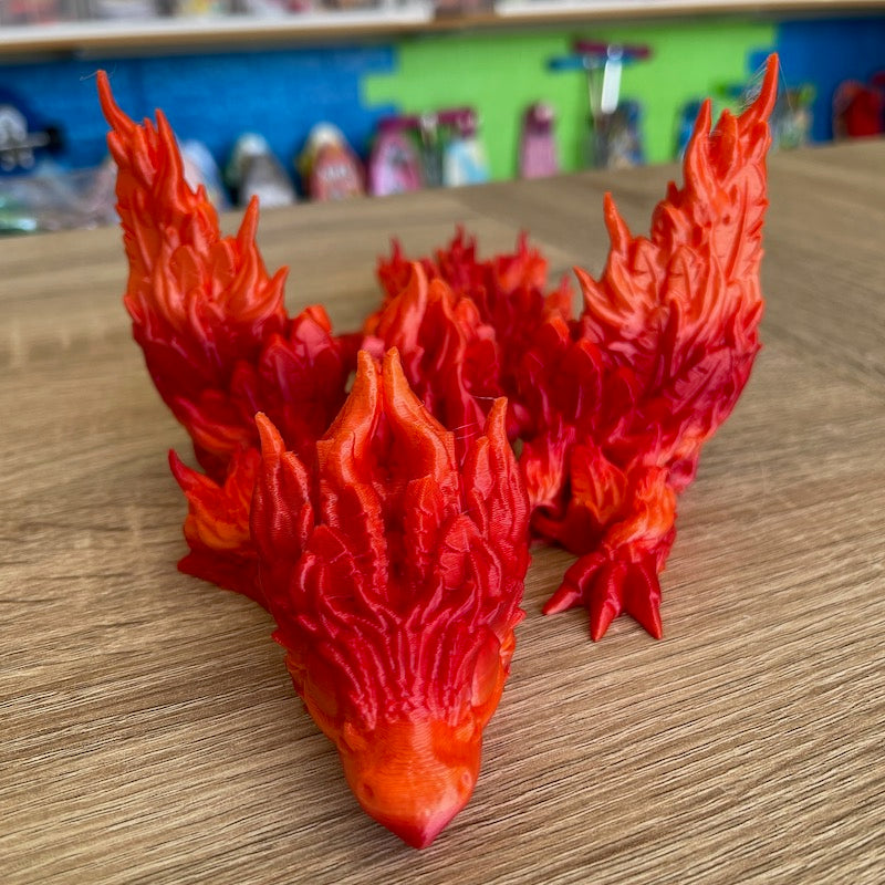 3D Printed Phoenix Dragon Fire