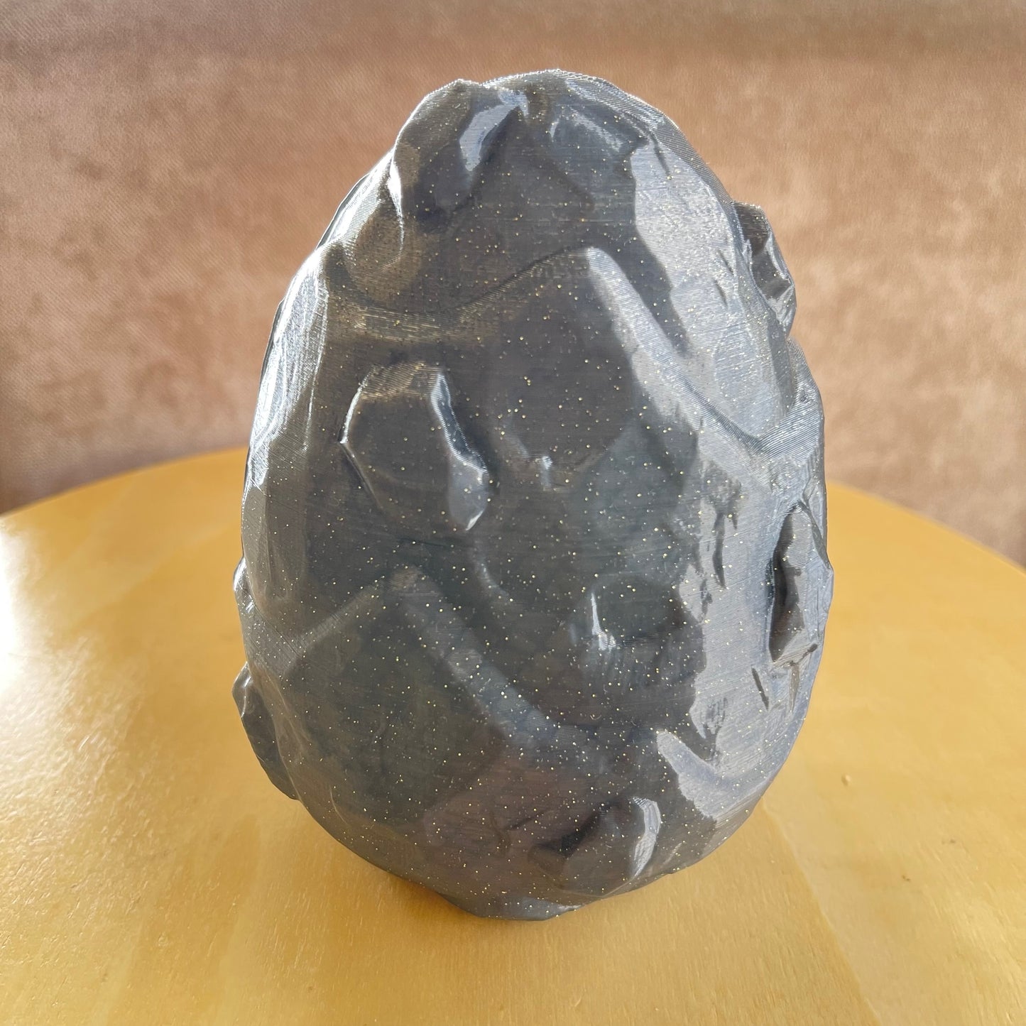 3D Printed Printed Dragons Egg with mini Glow in the Dark Dragon