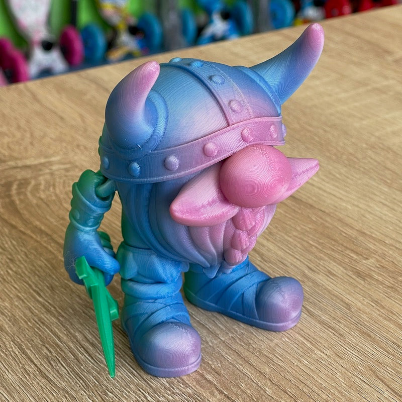 3D Printed Viking Gnome