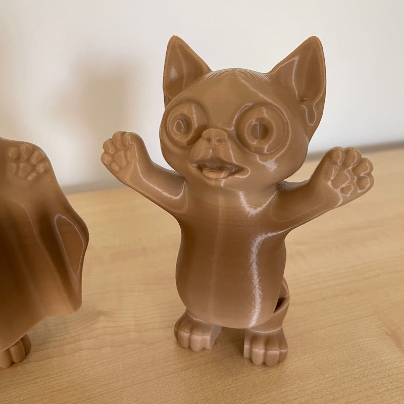 3D Printed Ghost and Boo Kitty