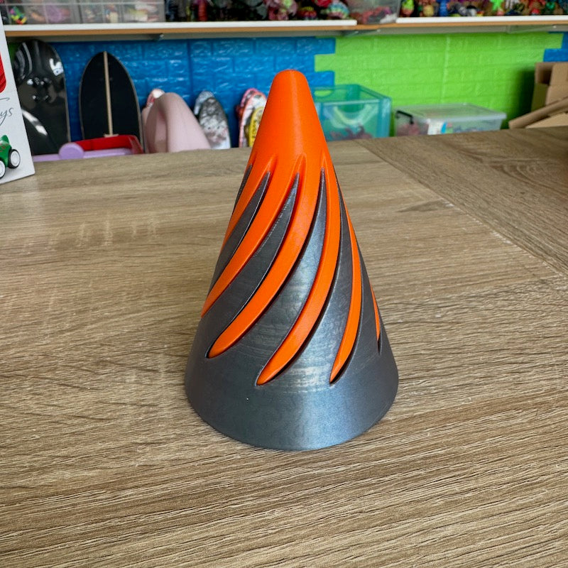 3D Printed Spiral Cone Fidget Toy
