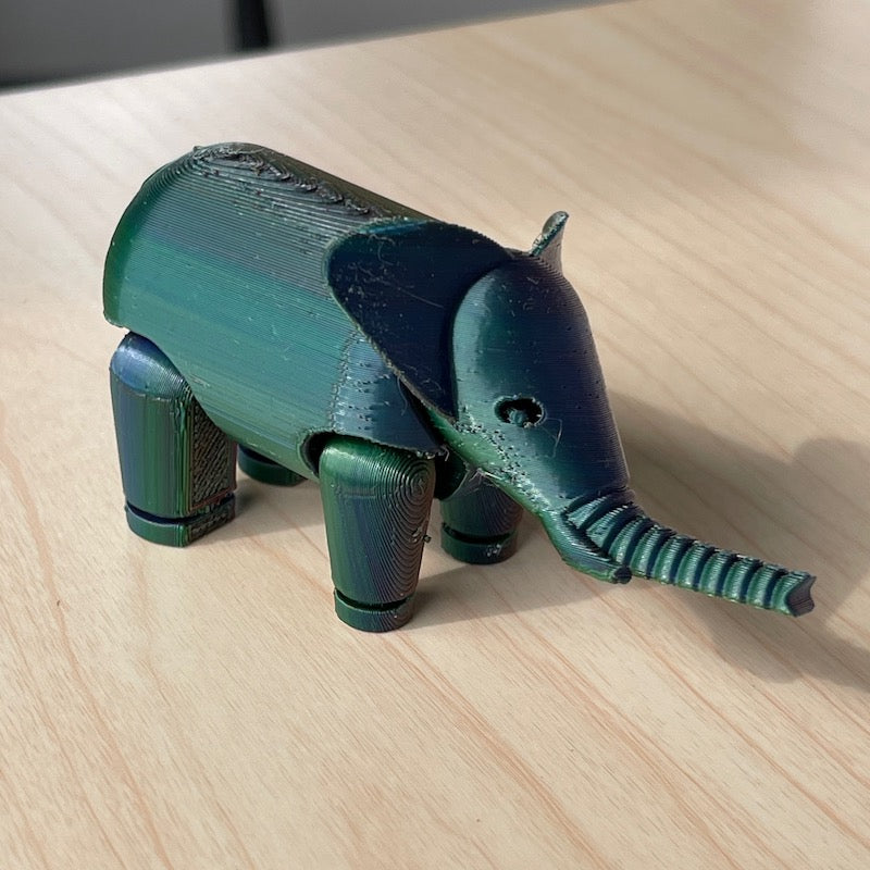 3D Printed Elephant