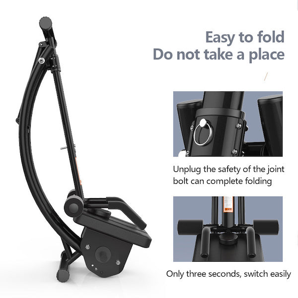 Abdominal workout machine home gym equipment v3