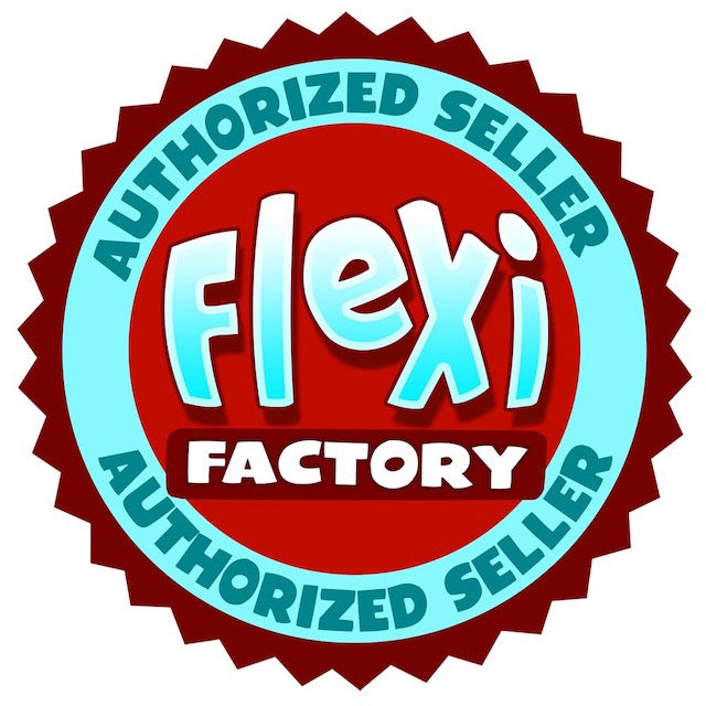3D Printed Flexi Robot Tricolur Silk Red, Blue, Green