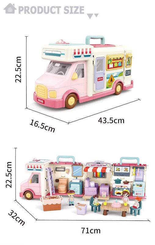 Campervan Playset dimensions