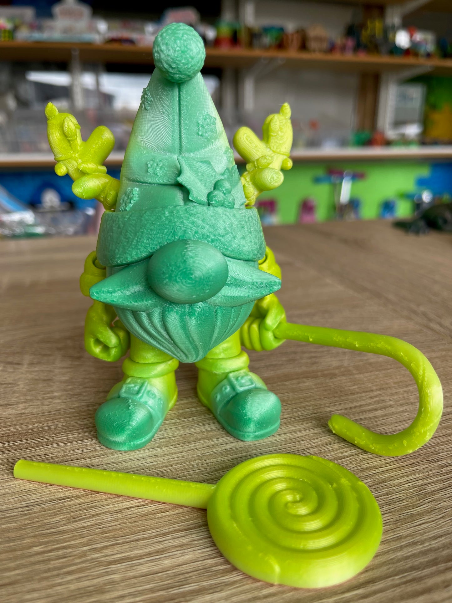 3D Printed Christmas Gnome