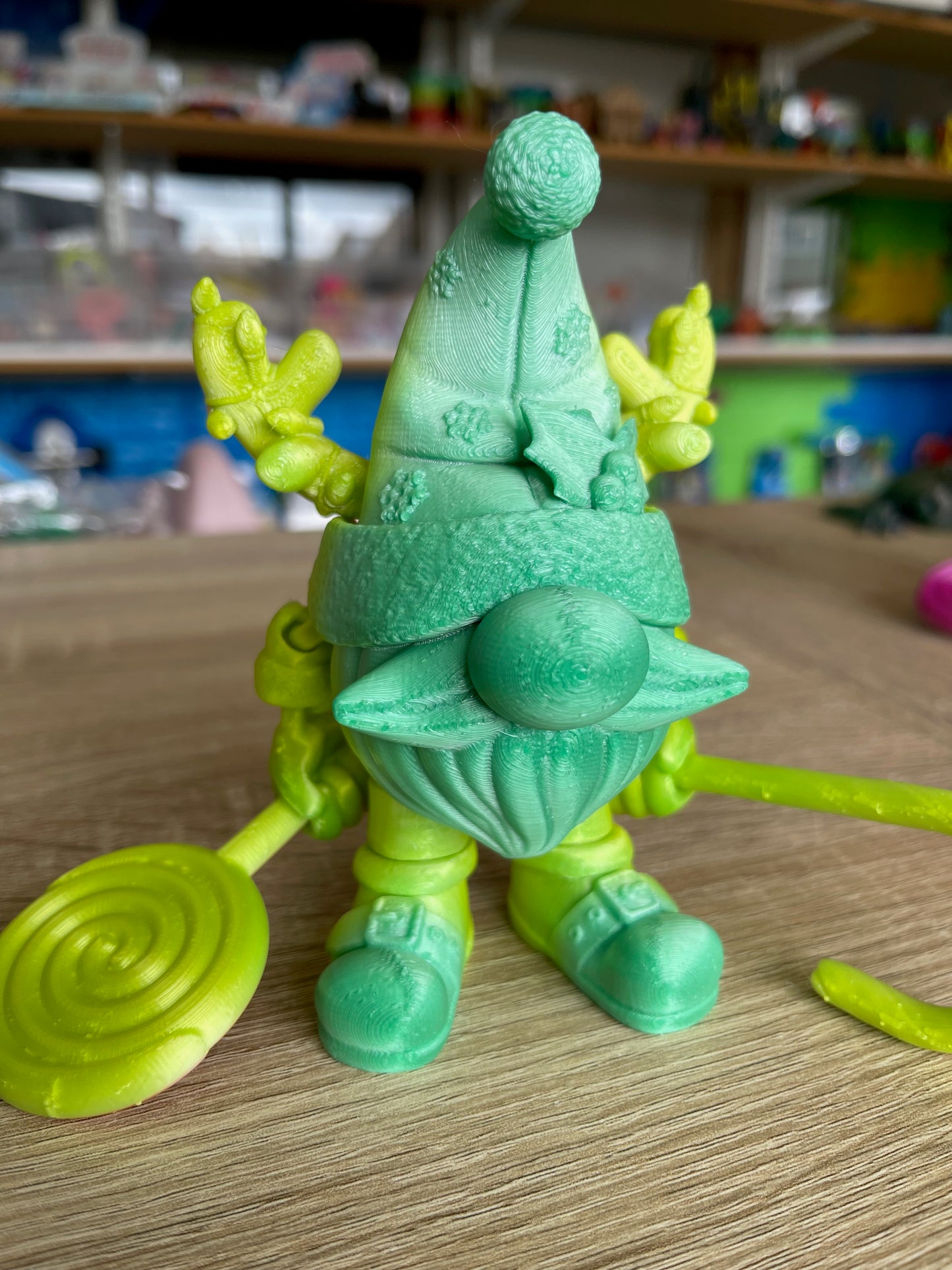 3D Printed Christmas Gnome