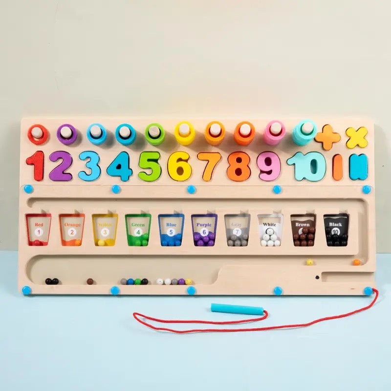Counting Puzzle with Magnetic Stylus
