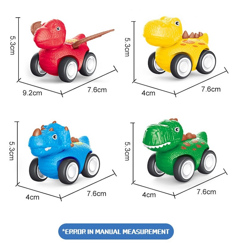 Double Decker Dinosaur Cars