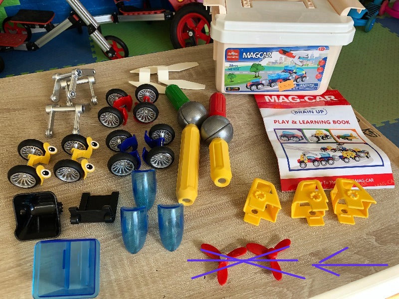 MagCar Set 1 -last set ex display