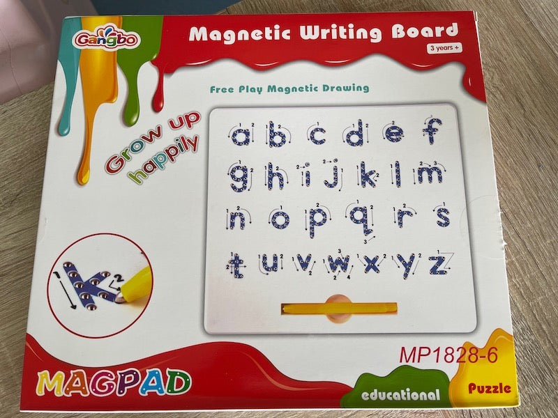 magnetic drawing board letters