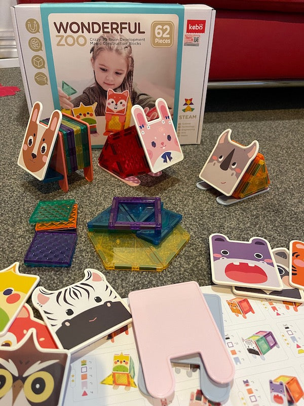 Magnetic Tiles Animal Creator Set
