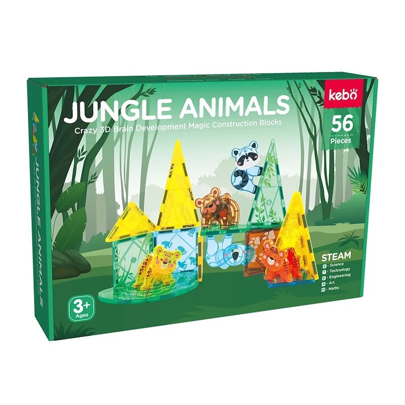 Mangetic Tiles Jungle Animals