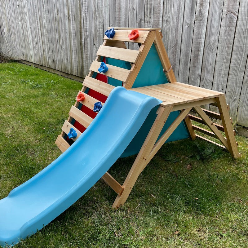 Outdoor Climber with Slide