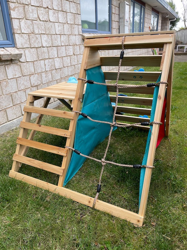 Outdoor Climber with Slide