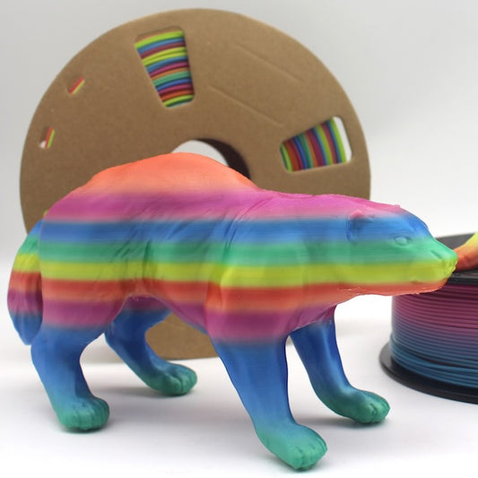 PLA 3D Printer Filament Fast Rainbow