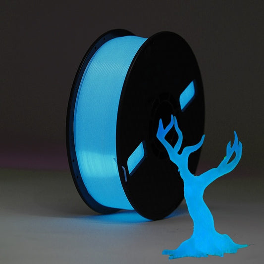 PLA 3D Printer Filament Luminous Blue