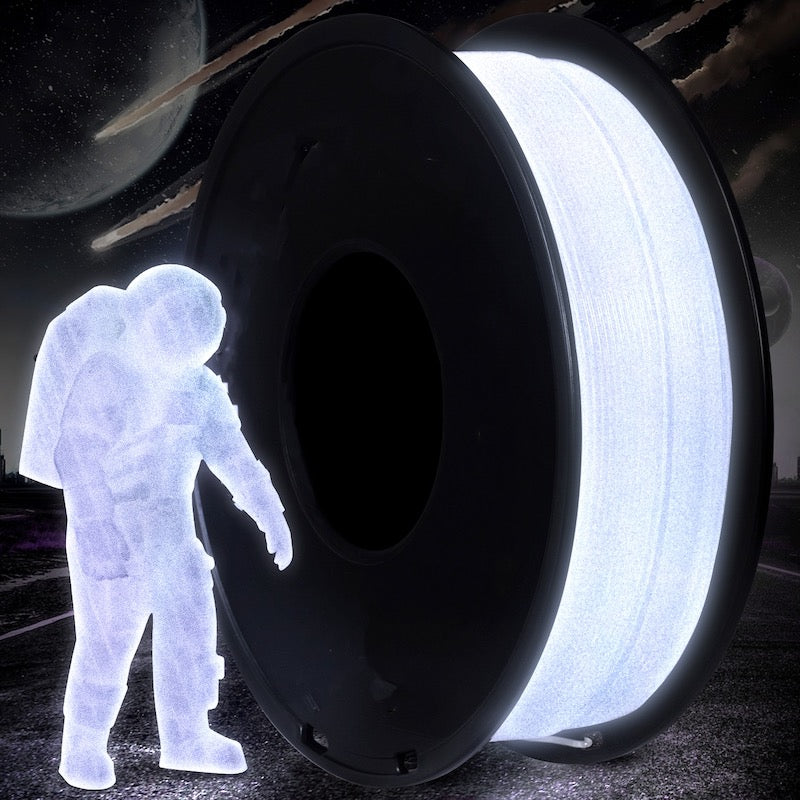 PLA 3D Printer Filament Luminous White