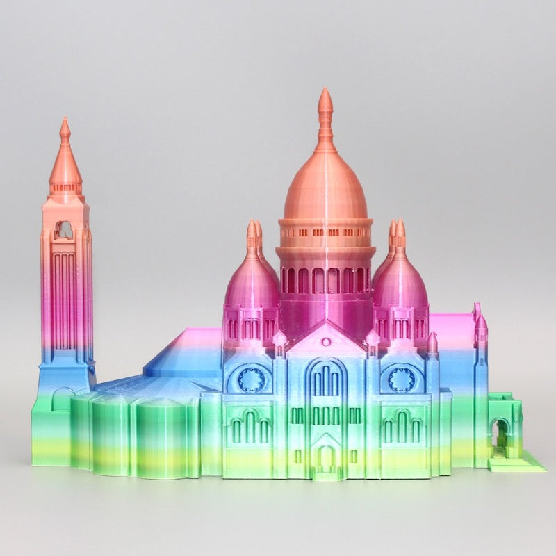 PLA 3D Printer Filament SILK Fast Rainbow