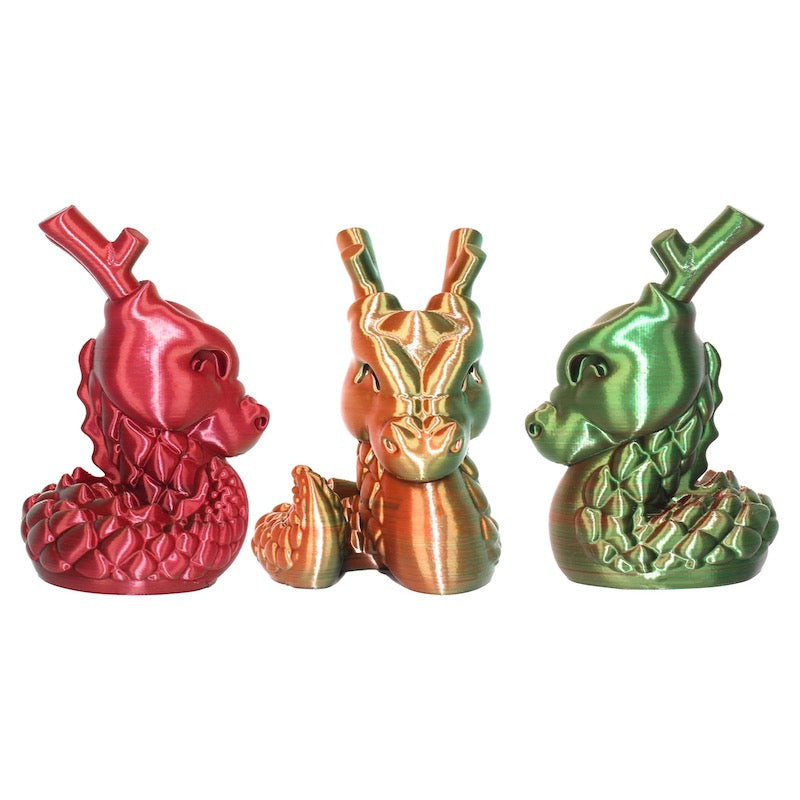 PLA 3D Printer Filament SILK Red, Gold, Green,