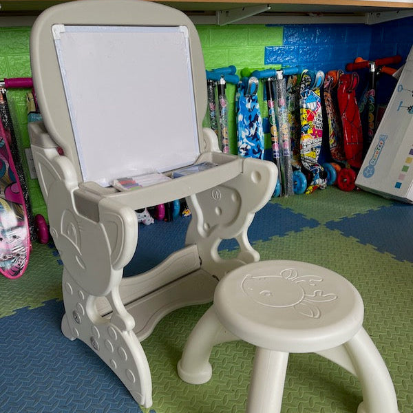Pre-school desk and stool set