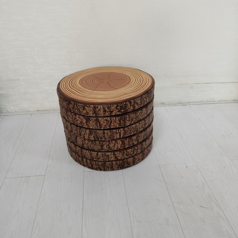 Soft Play 6 Piece Log Round Cushions