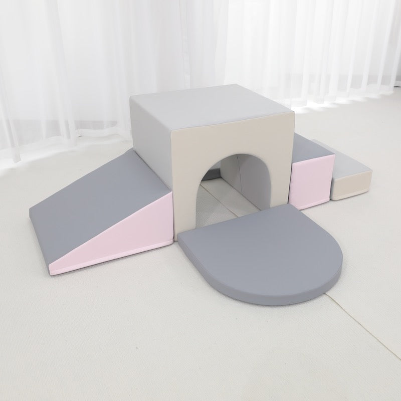 Soft Play Block Tunnel 1 Pink