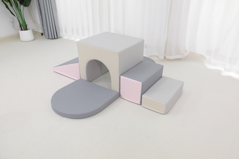 Soft Play Block Tunnel 1 Pink