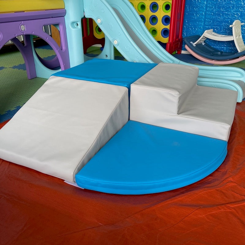 Soft Play Corner Climber 1 Blue/light grey