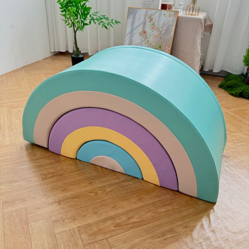 Soft Play Curves- Pastel Rainbow Value Set