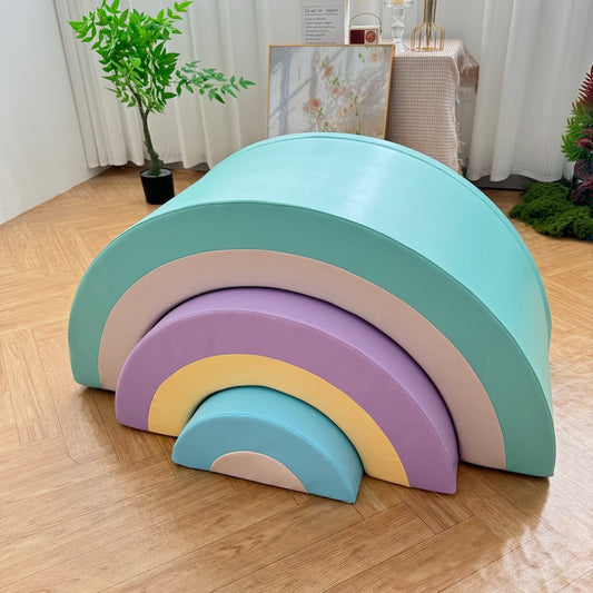 Soft Play Curves- Pastel Rainbow Value Set