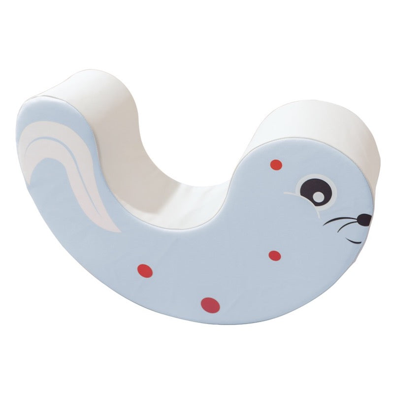 Soft play rocker blue