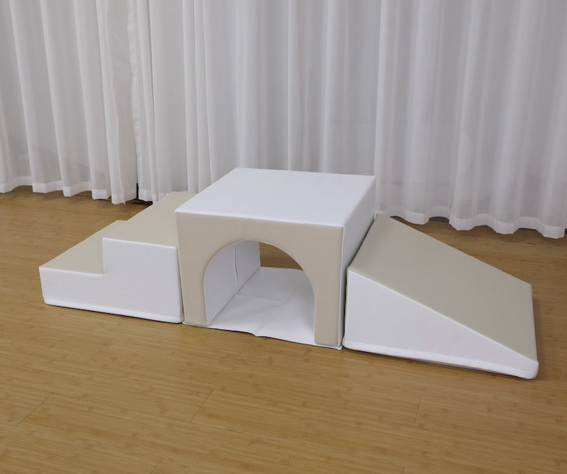 Soft Play Stairs Tunnel Ramp sand